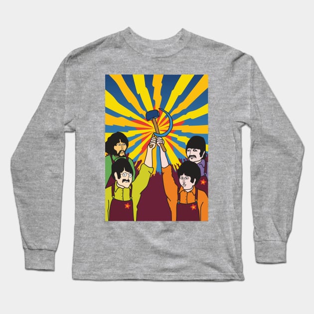 Communist Band Long Sleeve T-Shirt by Thoo